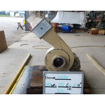 Used 2,100 CFM @ 12" SP Ancaster Centrifugal Fan Baghouse Blower