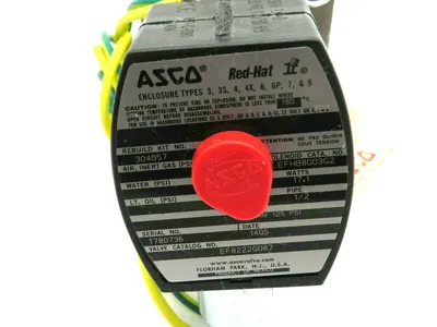 NEW ASCO EF8222G087 SOLENOID VALVE
