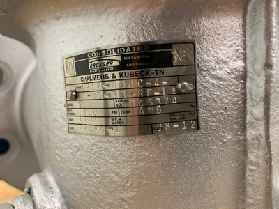 3"-600# Consolidated Safety Relief Valve, New Storeroom Spare