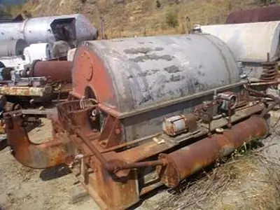 Bird 40 x 60 solid bowl decanter centrifuge, 304SS.