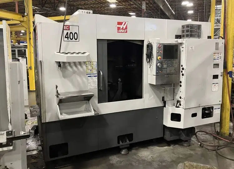 Used 2012 HAAS EC-400PP Horizontal Machining Centers California US | Machinery Network #1283481