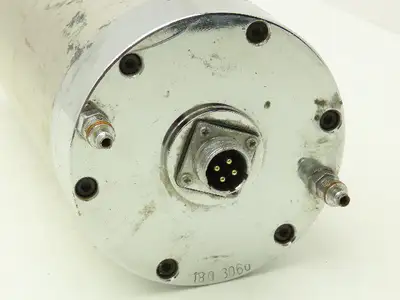 GDZ-125-4.5 Water Cooled Milling Motor 220V 400Hz 24000 RPM 12.5mm
