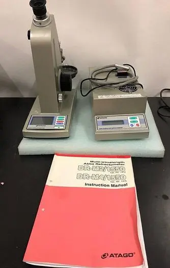ATAGO DR-M2/1550 ABBE REFRACTOMETER WITH LIGHTSOURCE