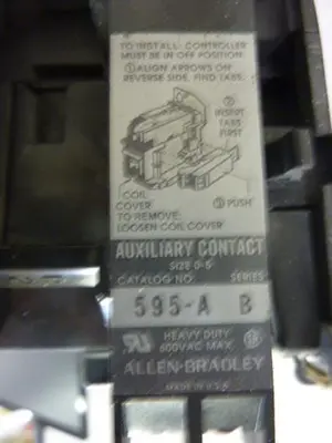 USED ALLEN BRADLEY 509-BOD SER B W46