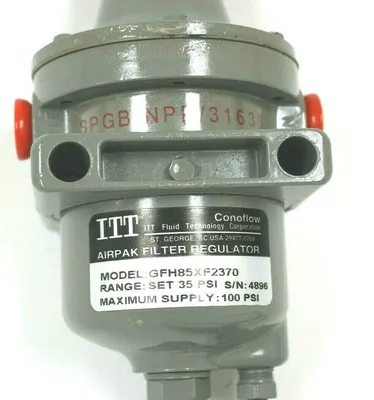 NEW ITT GFH85XF2370 SPGB/NPP/31638 AIRPAX FILTER REGULATOR