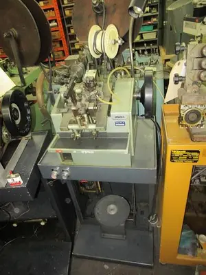 1880-100 OMBI Model GPLU Double Curb Chain Making Machine S/n 79/183
