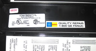 GE FANUC IC697BEM711L BUS EXPANSION MODULE REFURBISHED
