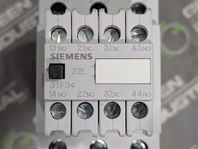 Siemens 3TF3470-0A 22E Motor Starter Contactor 55A 230V Coil Used