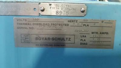 USED BOYAR SCHULTZ 818-A3