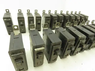Westinghouse Circuit Breaker 20A 1 Pole 120/240V Lot of 23