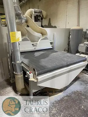 USED 2015 SCM MORBIDELLI M600 5-AXIS FLAT TABLE CNC ROUTER MACHINE CENTRE