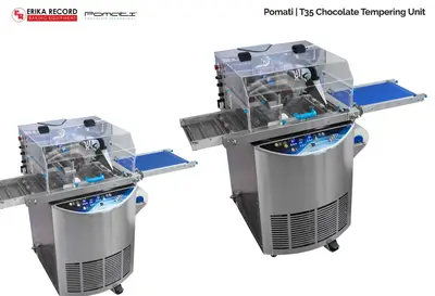 Pomati | T35 Industrial Chocolate Tempering & Enrobing Machine