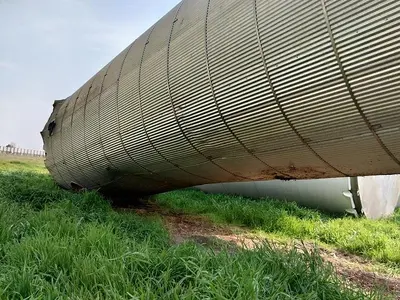 Tank, 11,500 Gallon, Stainless steel, Insulated, 9' x 25' #S744216