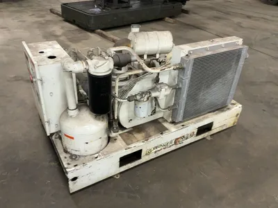 Used 1997 GARDNER DENVER EBERGH AIR COMPRESSOR Rotary Screw & Sliding Vane Air Compressors Michigan US | Miedema Asset Management Group #1320538