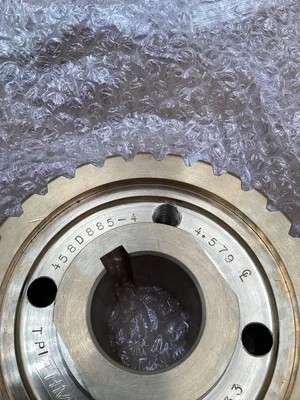 THM Worm Gear 458D885-4  4.579 146.0433 Brass -NOS