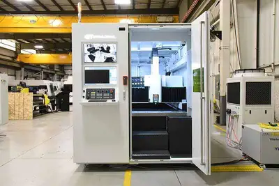 2025 PIRANHA Flex510 6kW CNC Fiber Laser | T.R. Wigglesworth Machinery Co. (9)