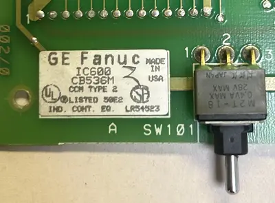 USED GE FANUC IC600CB536M