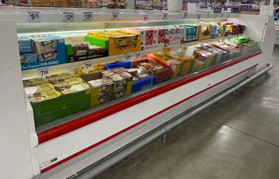 130-0029 Hussmann C2X 8’ Multi Deck Remote Refrigerated Cooler Merchandiser