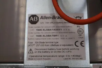 NEW Allen Bradley 1606-XLSBATASSY1 Bulletin 1606 Battery Module STOCK H849