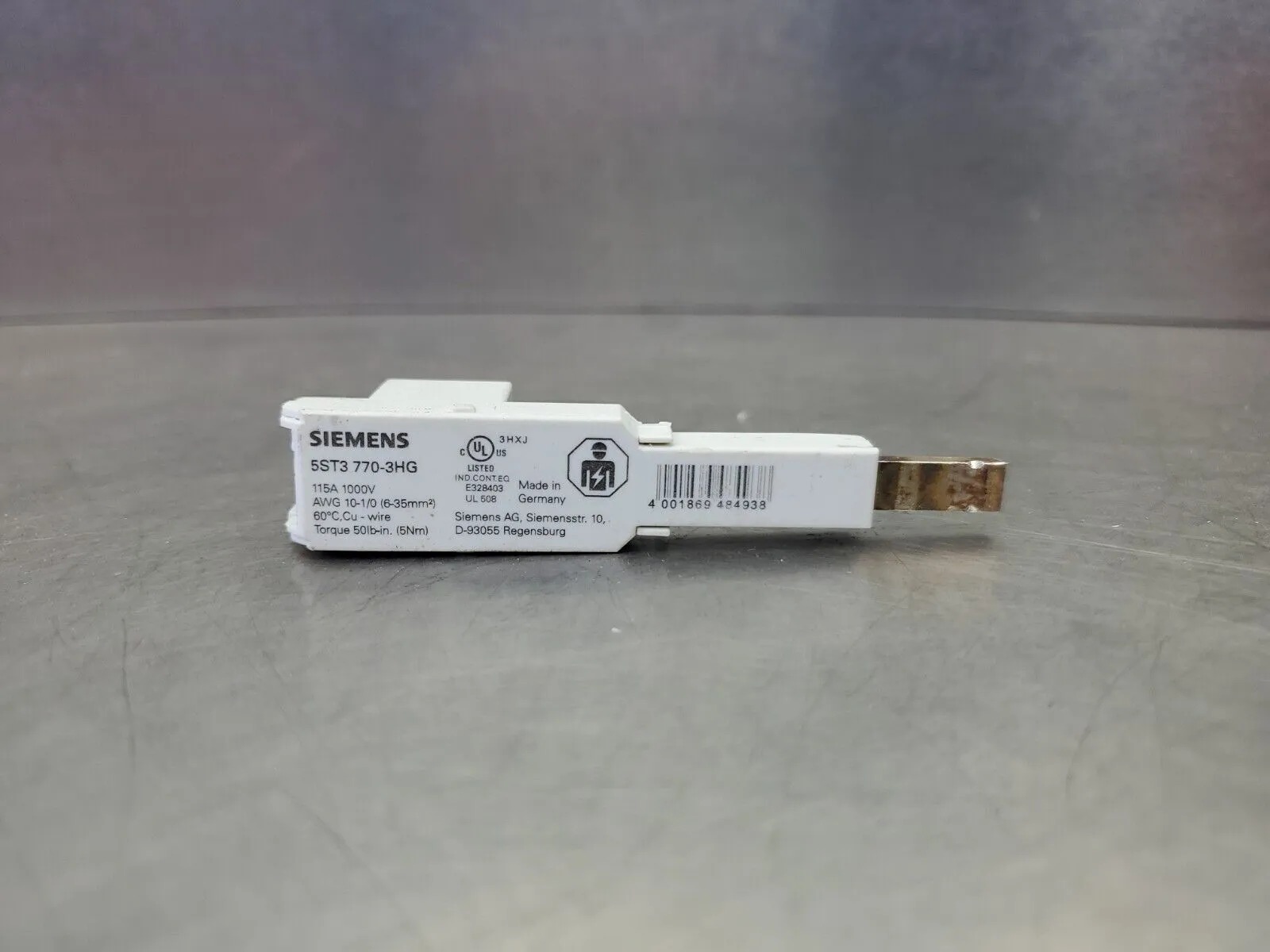 SIEMENS 5ST3 770-3HG 115A 1000V Connector Modular Terminal. 4E-22