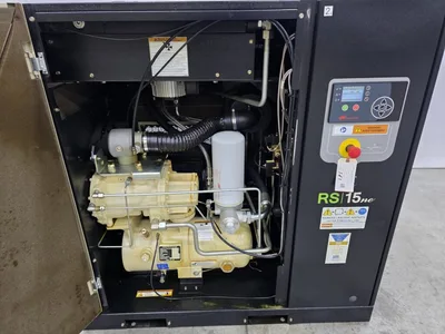 Used INGERSOLL RAND RS15NE-A145 Rotary Screw & Sliding Vane Air Compressors Georgia US | The Equipment Hub #1505152