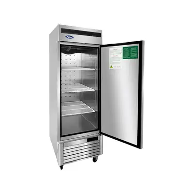 New | in-Stock Atosa New Atosa MBF8505GR Bottom Mount (1) Door Reach-In Refrigerator Refrigerators Illinois US | Falcon Restaurant Supply #1375463