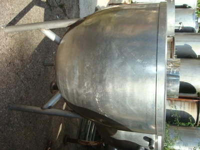 450L S/S Open Top Hemispherical Pan