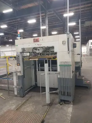 USED 2011 BRAUSSE 1050SE AUTOMATIC DIE CUTTER W/ STRIPPING