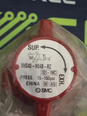 SMC VHS40-N04B-RZ PRESSURE RELIEF VALVE 3 PORT SINGLE ACTION - BRAND NEW