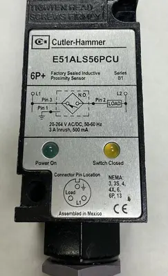 New | in-Stock CUTLER-HAMMER E51ALS56PCU Proximity Sensors Ohio US | Surplus Asset Holdings #1206142
