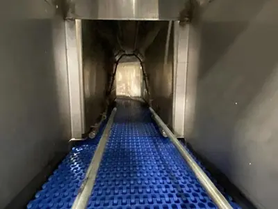 L-Conveyor With Steam Tunnel