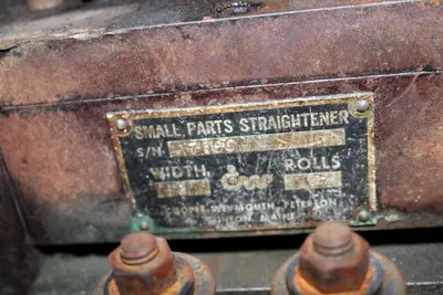 6" x .062" CWP 17 Roll Straightener