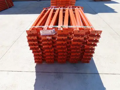 Interlake 48"x 2-3/4" Teardrop Pallet Racking Rack Step Beam Crossmember 5610Lb