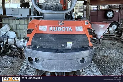 Used 2022 KUBOTA U25 Crawler Excavators - Mini North Carolina US | Proxy Equipment #1382968