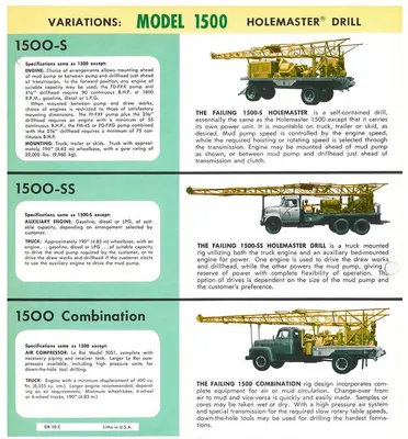 Used FAILING HOLEMASTER DRILL RIG Drill Rigs Pennsylvania US | East West Machinery & Drilling #1417215