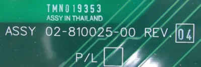 NEW EMERSON LIEBERT 02-810025-00 CIRCUIT BOARD REV.04 0281002500