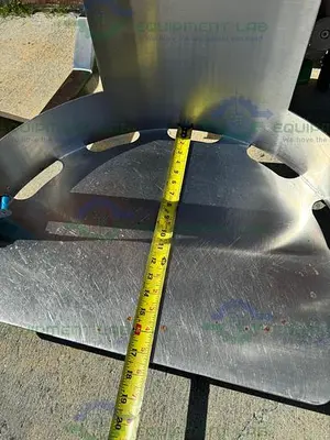 USED PALAMATIC PALPHARMA TIP AIR OPERATED PORTABLE DRUM TILTER / LIFT SWL 100 KG
