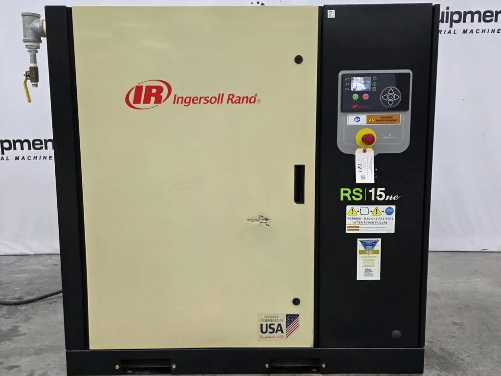 Used INGERSOLL RAND RS15NE-A145 Rotary Screw & Sliding Vane Air Compressors Georgia US | The Equipment Hub #1505152