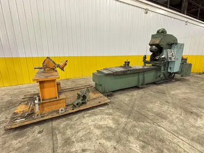 1/2" X 13' BOLDRINI MODEL #RIB0-13-HY HYDRAULIC HEAD FLANGER & DISHING MACHINE: STOCK #23190