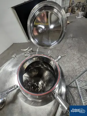 USED Precision 1,000 Liter Precision Stainless Reactor, 316L S/S, 50/125#