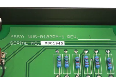 NEW NUS INSTRUMENTS NUS-B183PA-1 BOARD RLF2300-4200 NUSB183PA1