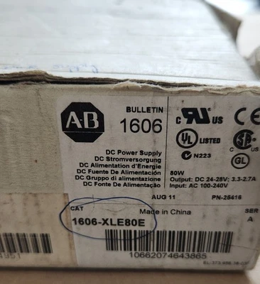 NEW Allen-Bradley 1606-XLE80E