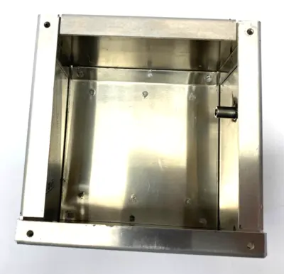 USED HAMMOND ALUMINUM ENCLOSURE JUNCTION BOX