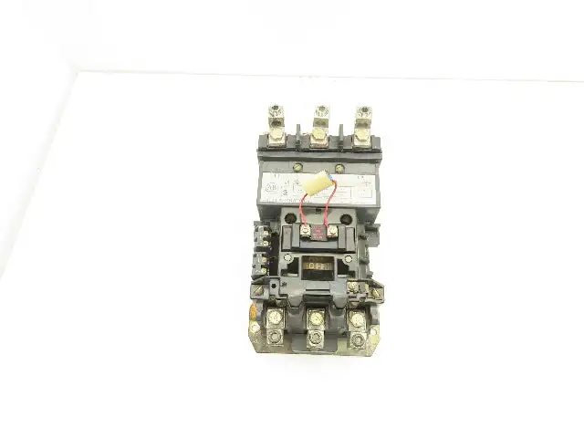 Allen-Bradley 509-DOD Non Reversing Starter 120 Coil 90A 460-575V 50HP 3 Pole