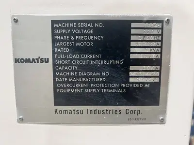 USED 2006 KOMATSU PRESSES KOMATSU OBS45-33 PRESS