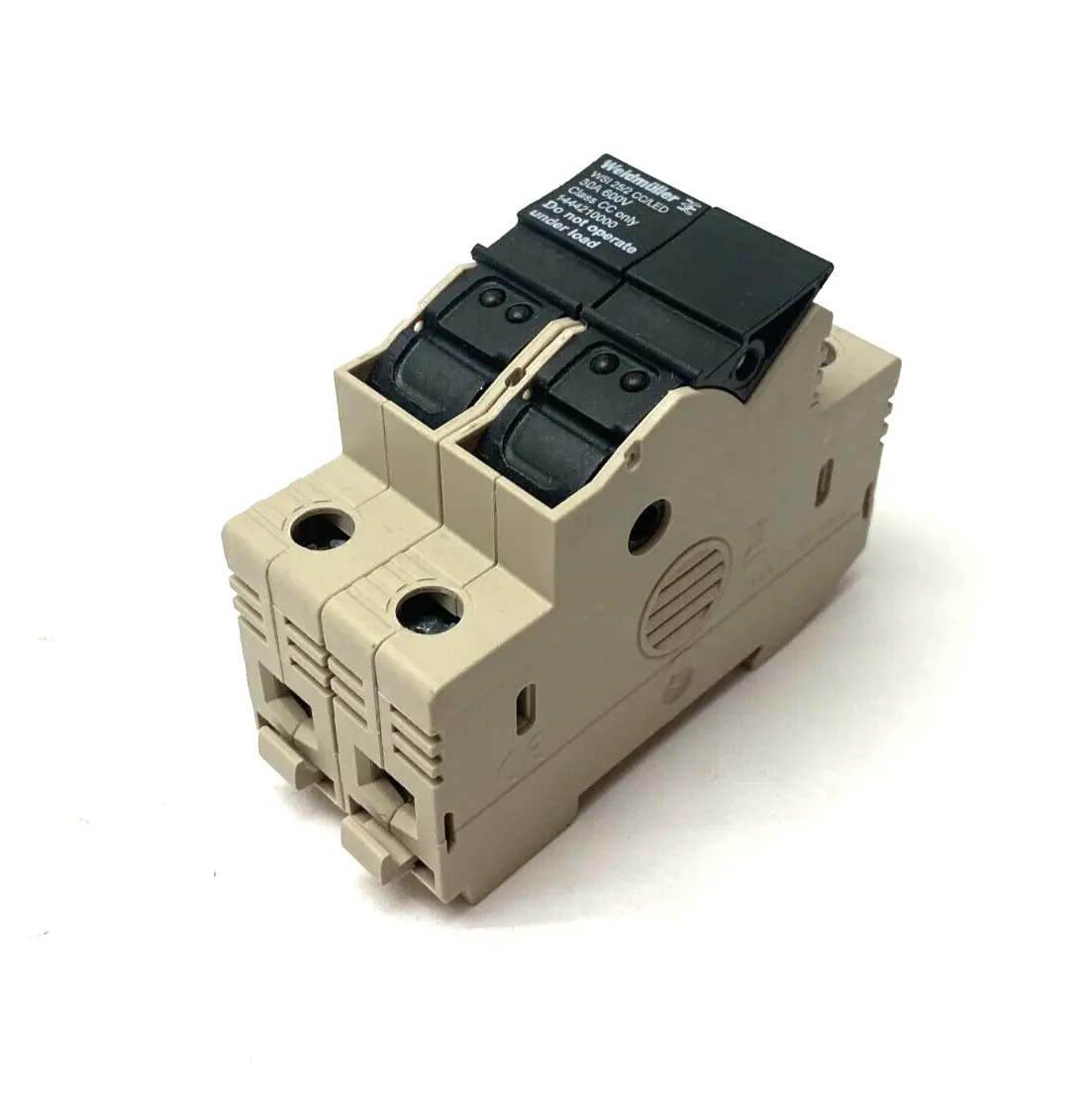 New | in-Stock WEIDMÜLLER FUSE TERMINAL BLOCK 2-POLE BEIGE 30A 600V Fuses | Maverick Industrial Sales #1108997