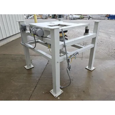 Used Bulk Bag Unloading Base with Invicta Vibrator