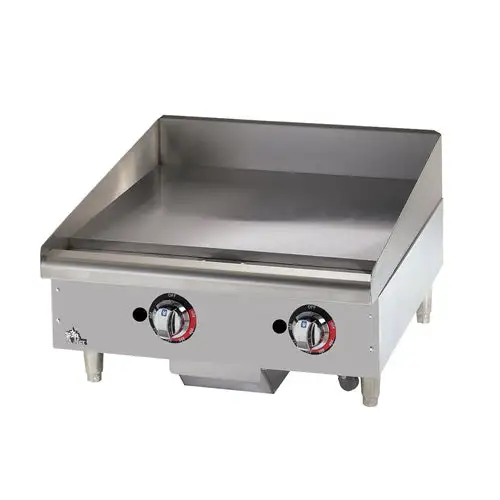 Star 624TF 24" Gas Griddle w/ Thermostatic Controls - 1"