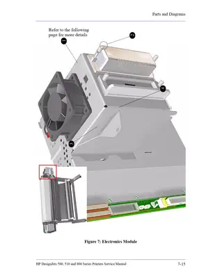 Used _UNKNOWN_ Electronics Module For the HP DesignJet 500 series (C7779-60144) Ink Jet Controller Oklahoma US | Wide Image Solutions #1531543