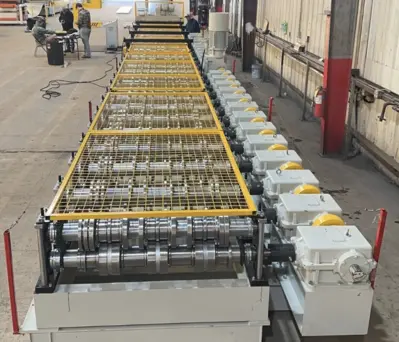 2 Inch Composite Metal Deck Cold Roll Forming Machine Florida